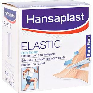 Hansaplast Elastic-Pflaster, 5 m x 6 cm Hansaplast Elastic-Pflaster, 5 m x 6 cm