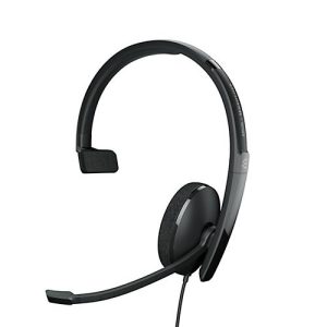 Headset EPOS|Sennheiser ADAPT 130 USB II, einseitig, USB-A, UC-optimiert, 3,5 mm Klinkenstecker, Ohrpolster aus Kunstleder, schwarz Headset EPOS|Sennheiser ADAPT 130 USB II, einseitig, USB-A, UC-optimiert, 3,5 mm Klinkenstecker, Ohrpolster aus Kunstleder, schwarz