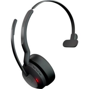 Headset Jabra Evolve2 55 link380a Mono, Reichweite bis 30 m, bis 10 h, MS-Teams optimiert, schwarz Headset Jabra Evolve2 55 link380a Mono, Reichweite bis 30 m, bis 10 h, MS-Teams optimiert, schwarz