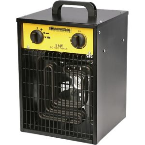 Heizgebläse Ventus 500, Strombetrieb, 5000 W, für Räume bis 100 m³, 2 Heizstufen, 1 Gebläsestufe, Thermostat, Überhitzungsschutz, IPX4 Heizgebläse Ventus 500, Strombetrieb, 5000 W, für Räume bis 100 m³, 2 Heizstufen, 1 Gebläsestufe, Thermostat, Überhitzungsschutz, IPX4