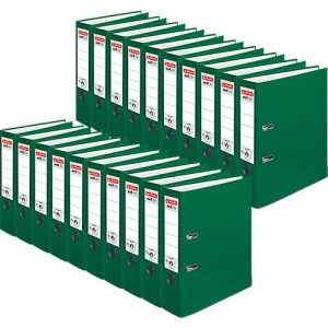 herlitz Ordner maX.file protect, DIN A4, Rückenbreite 80 mm, 20 Stück, grün herlitz Ordner maX.file protect, DIN A4, Rückenbreite 80 mm, 20 Stück, grün