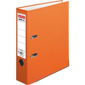 herlitz Ordner maX.file protect, DIN A4, Rückenbreite 80 mm, 20 Stück, orange herlitz Ordner maX.file protect, DIN A4, Rückenbreite 80 mm, 20 Stück, orange