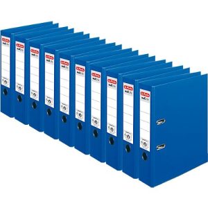 herlitz Ordner maX.file protect plus, DIN A4, Rückenbreite 80 mm, 10 Stück, blau herlitz Ordner maX.file protect plus, DIN A4, Rückenbreite 80 mm, 10 Stück, blau