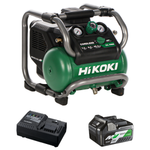 HIKOKI EC36DAW4Z – Tragbarer Akku-Kompressor – 36V 4Ah HIKOKI EC36DAW4Z – Tragbarer Akku-Kompressor – 36V 4Ah