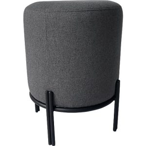 Hocker Paperflow Nest, mit Schutzkappen, Polyester & Stahl, anthrazit Hocker Paperflow Nest, mit Schutzkappen, Polyester & Stahl, anthrazit