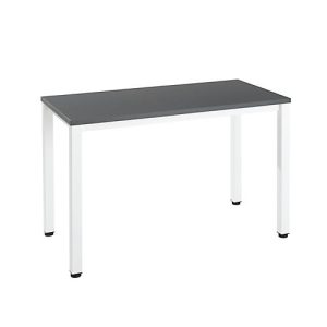 Home Office Schreibtisch Nevada, Rechteck, 4-Fuß Quadratrohr, B 1200 x T 600 x H 740 mm, dunkelgrau/weiß Home Office Schreibtisch Nevada, Rechteck, 4-Fuß Quadratrohr, B 1200 x T 600 x H 740 mm, dunkelgrau/weiß