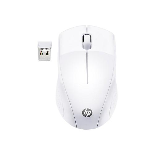 HP 220 - Maus - 3 Tasten - kabellos - 2.4 GHz - kabelloser Empfänger (USB)