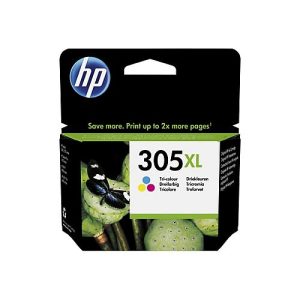 HP 305XL – Hohe Ergiebigkeit – Farbe (Cyan, Magenta, Gelb) – original – Tintenpatrone