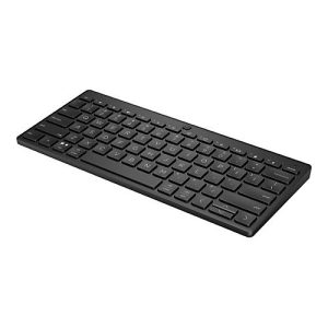 HP 355 Compact Multi-Device – Tastatur – kabellos – Bluetooth 5.2 – Deutsch – Schwarz HP 355 Compact Multi-Device – Tastatur – kabellos – Bluetooth 5.2 – Deutsch – Schwarz