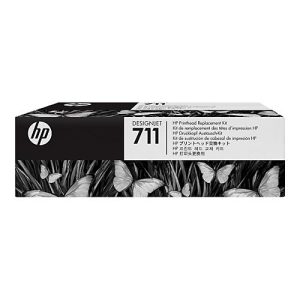 HP 711 – Schwarz, Gelb, Cyan, Magenta – Druckkopf – für DesignJet T100, T120, T120 ePrinter, T125, T130, T520, T520 ePrinter, T525, T530