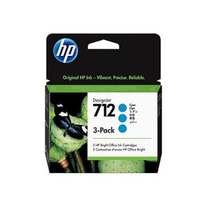 HP 712 – 3er-Pack – Cyan – original – DesignJet – Tintenpatrone HP 712 – 3er-Pack – Cyan – original – DesignJet – Tintenpatrone