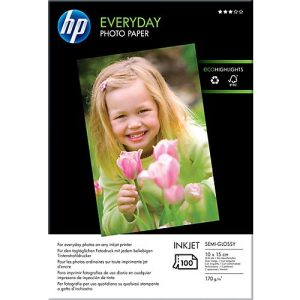 HP Fotopapier Everyday, glänzend, 10 x 15 cm, 100 Blatt HP Fotopapier Everyday, glänzend, 10 x 15 cm, 100 Blatt