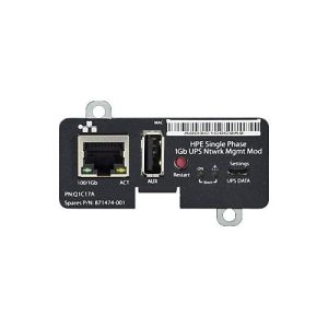 HPE Network Management Module – Fernverwaltungsadapter – Gigabit Ethernet x 1 HPE Network Management Module – Fernverwaltungsadapter – Gigabit Ethernet x 1