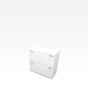 HR-Schrank X-TIME-WORK, 2 Auszüge, 860 x 430 x 860 mm, Weiß/weiß HR-Schrank X-TIME-WORK, 2 Auszüge, 860 x 430 x 860 mm, Weiß/weiß