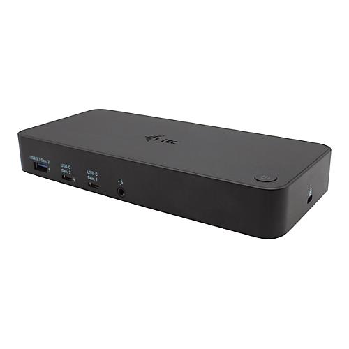 i-Tec - Dockingstation - USB-C / Thunderbolt 3 - HDMI, DP - GigE