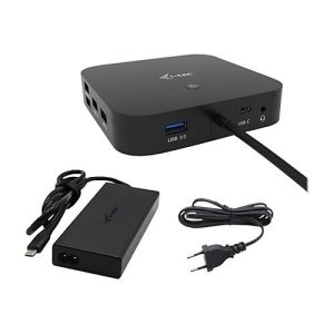 i-Tec – Dockingstation – USB-C / USB4 / Thunderbolt 3 / Thunderbolt 4 – HDMI, 2 x DP++ – 1GbE – 112 Watt i-Tec – Dockingstation – USB-C / USB4 / Thunderbolt 3 / Thunderbolt 4 – HDMI, 2 x DP++ – 1GbE – 112 Watt