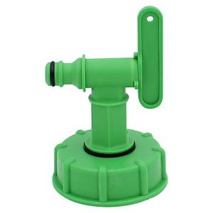 IBC-Adapter DN50/2 Zoll, mit kleinem Hahn (Klicksystem) IBC-Adapter DN50/2 Zoll, mit kleinem Hahn (Klicksystem)