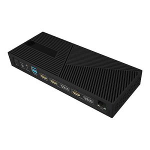 ICY BOX IB-DK2246AC – Dockingstation – für Notebook – USB-C 3.2 Gen 2 / Thunderbolt 3 / Thunderbolt 4 – 2 x DP, 3 x HDMI – 1GbE ICY BOX IB-DK2246AC – Dockingstation – für Notebook – USB-C 3.2 Gen 2 / Thunderbolt 3 / Thunderbolt 4 – 2 x DP, 3 x HDMI – 1GbE