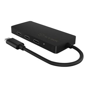 ICY BOX IB-HUB1429-CPD – Hub – 4 x USB-C – Desktop ICY BOX IB-HUB1429-CPD – Hub – 4 x USB-C – Desktop