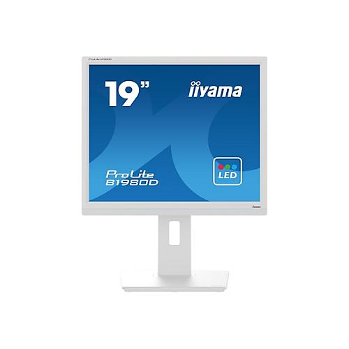 iiyama ProLite B1980D-W5 - LED-Monitor - 48 cm (19') - 1280 x 1024 @ 60 Hz - TN - 250 cd/m²