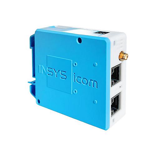 INSYS icom MIRO-L200 - Router - WWAN digitaler Eingang/Ausgang - WAN-Ports: 2 - 4G, 3G, 2G - an DIN-Schiene montierbar