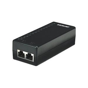Intellinet Power over Ethernet (PoE) Injector, 1 Port, 48 V DC, IEEE 802.3af Compliant – Power Injector – 15.4 Watt Intellinet Power over Ethernet (PoE) Injector, 1 Port, 48 V DC, IEEE 802.3af Compliant – Power Injector – 15.4 Watt
