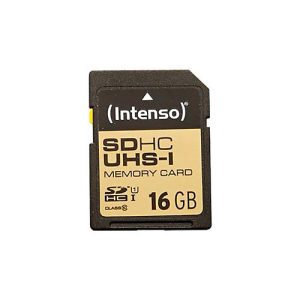 Intenso Premium – Flash-Speicherkarte – 16 GB – UHS Class 1 / Class10 – SDHC UHS-I