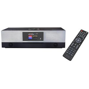 Internetradio Soundmaster ICD2080SW EliteLine, DAB+/UKW, CD/USB, 40 Festsenderspeicher, App-Steuerung, Bluetooth/WLAN/USB/AUX-IN, B 390 x T 230 x H 118 mm, schwarz Internetradio Soundmaster ICD2080SW EliteLine, DAB+/UKW, CD/USB, 40 Festsenderspeicher, App-Steuerung, Bluetooth/WLAN/USB/AUX-IN, B 390 x T 230 x H 118 mm, schwarz