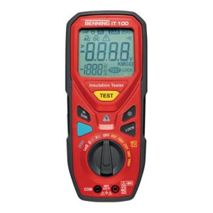 Isolations-/Widerstandsmessgerät IT 100 600 V 300 kΩ-20 GΩ BENNING Isolations-/Widerstandsmessgerät IT 100 600 V 300 kΩ-20 GΩ BENNING