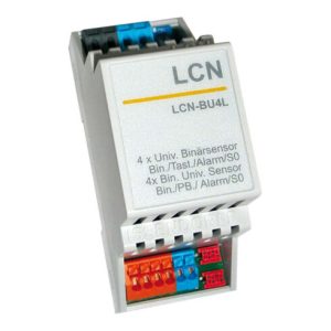 Issendorff Tasten-/Binär-/Alarmsensor 4-f. +S0-Schnittst. LCN – BU4L Issendorff Tasten-/Binär-/Alarmsensor 4-f. +S0-Schnittst. LCN – BU4L