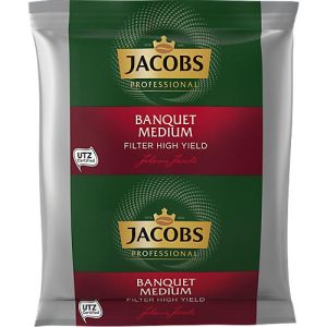 Jacobs Banquet Medium Filterkaffee, 60 g Portionsbeutel, 80 Stück Jacobs Banquet Medium Filterkaffee, 60 g Portionsbeutel, 80 Stück