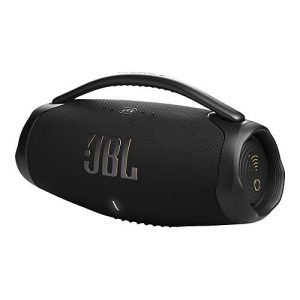 JBL Boombox 3 Wi-Fi – Boombox-Lautsprecher – tragbar – kabellos – Wi-Fi 6, Bluetooth – App-gesteuert JBL Boombox 3 Wi-Fi – Boombox-Lautsprecher – tragbar – kabellos – Wi-Fi 6, Bluetooth – App-gesteuert
