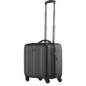 JSA Trolley 2 in 1, mit Tragegriff und Rollen, 1 Fach, ABS, schwarz matt JSA Trolley 2 in 1, mit Tragegriff und Rollen, 1 Fach, ABS, schwarz matt