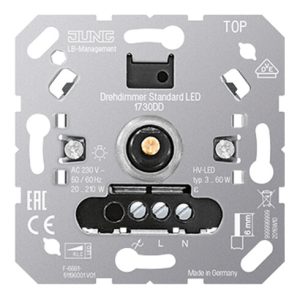 Jung LED-Drehdimmer Standard 1730 DD Jung LED-Drehdimmer Standard 1730 DD