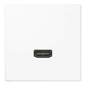 Jung Multimedia-Anschluss aws HDMI m.Tragring MA LS 1112 WW Jung Multimedia-Anschluss aws HDMI m.Tragring MA LS 1112 WW