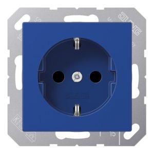 Jung SCHUKO-Steckdose 16A 250V A 1520 BF BL Jung SCHUKO-Steckdose 16A 250V A 1520 BF BL
