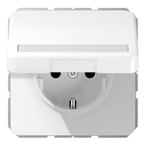 Jung SCHUKO-Steckdose 16A 250V Klappdeckel CD 1520 BFNAKL WW Jung SCHUKO-Steckdose 16A 250V Klappdeckel CD 1520 BFNAKL WW