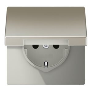 Jung SCHUKO-Steckdose 16A 250V Klappdeckel ES 1520 KIKL Jung SCHUKO-Steckdose 16A 250V Klappdeckel ES 1520 KIKL