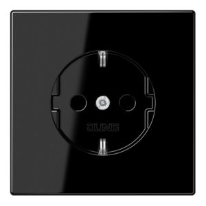 Jung SCHUKO-Steckdose 16A 250V m.Berührungsschutz LS 1520 KI SW Jung SCHUKO-Steckdose 16A 250V m.Berührungsschutz LS 1520 KI SW
