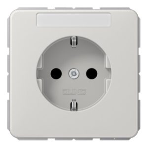 Jung SCHUKO-Steckdose 16A 250V mit Schriftfeld CD 1520 NA LG Jung SCHUKO-Steckdose 16A 250V mit Schriftfeld CD 1520 NA LG