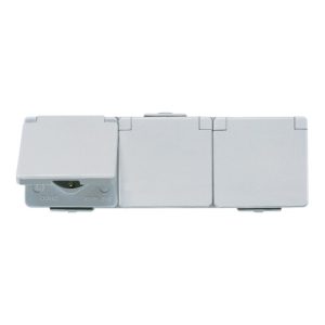 Jung SCHUKO-Steckdose 3-fach 16A 250V 623 W Jung SCHUKO-Steckdose 3-fach 16A 250V 623 W
