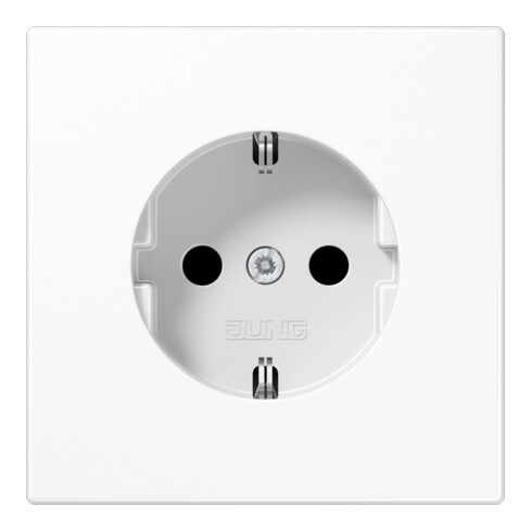 Jung SCHUKO-Steckdose alpinweiß LS 1520 KI WW