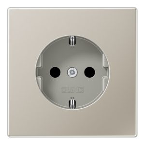 Jung SCHUKO-Steckdose edelstahl ES 1520 Jung SCHUKO-Steckdose edelstahl ES 1520