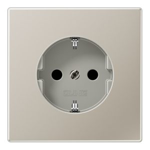 Jung SCHUKO-Steckdose edelstahl ES 1520 KI Jung SCHUKO-Steckdose edelstahl ES 1520 KI