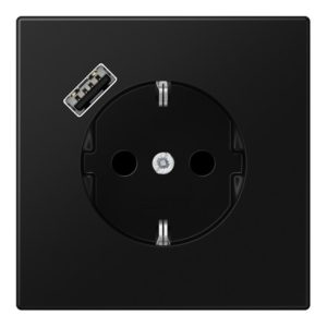 Jung SCHUKO Steckdose mit USB Typ A LS1520-18ASWM Jung SCHUKO Steckdose mit USB Typ A LS1520-18ASWM