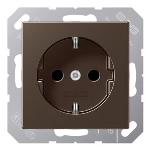 Jung SCHUKO-Steckdose mokka A 1520 MO Jung SCHUKO-Steckdose mokka A 1520 MO
