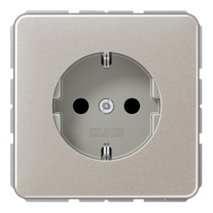 Jung SCHUKO-Steckdose platin CD 1520 PT Jung SCHUKO-Steckdose platin CD 1520 PT