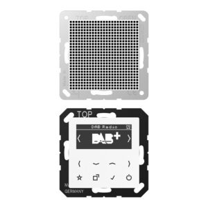 Jung Smart DAB+ Digitalradio Set Mono 1LS DAB A1 WW Jung Smart DAB+ Digitalradio Set Mono 1LS DAB A1 WW