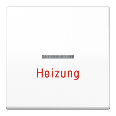 Jung Wippe Aufs.Heizung/Notsch. für beleuchtb.Taster AS 591 H WW