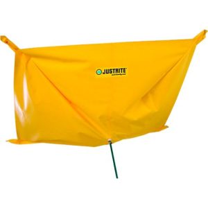 Justrite Leckage-Auffangplane, Magnetbefestigung, PVC, wasserdicht, gelb, 2100 x 2100 mm, gelb Justrite Leckage-Auffangplane, Magnetbefestigung, PVC, wasserdicht, gelb, 2100 x 2100 mm, gelb